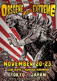 Obscene Extreme Festival goes Japan once again!!!